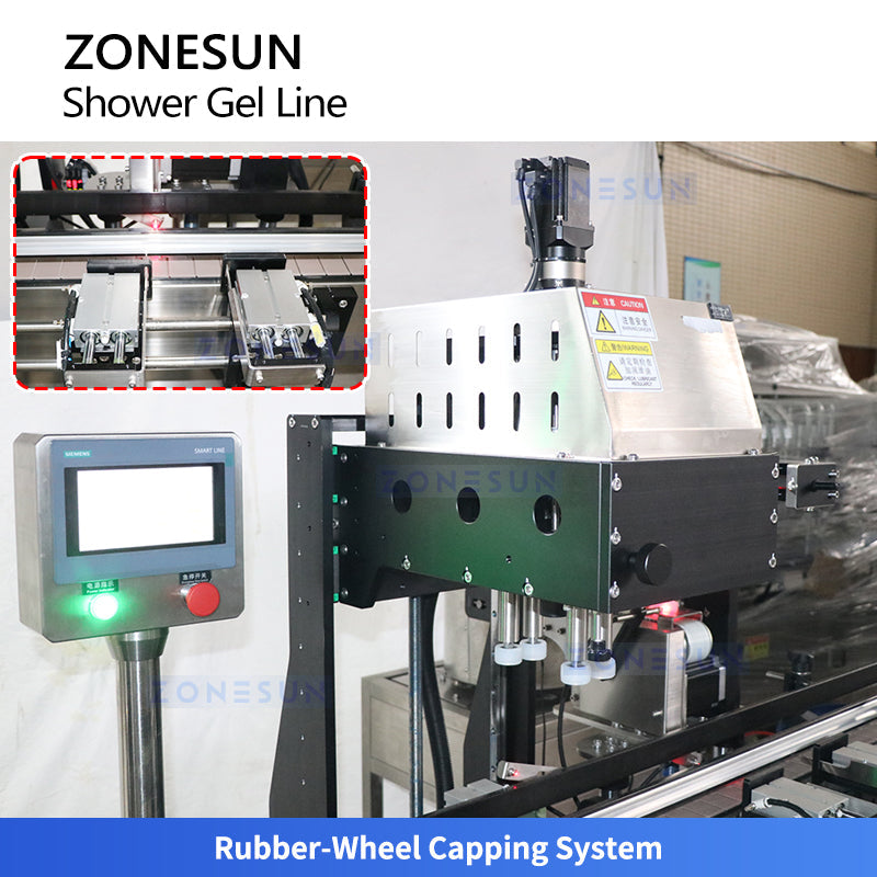 Shampoo bottling machine