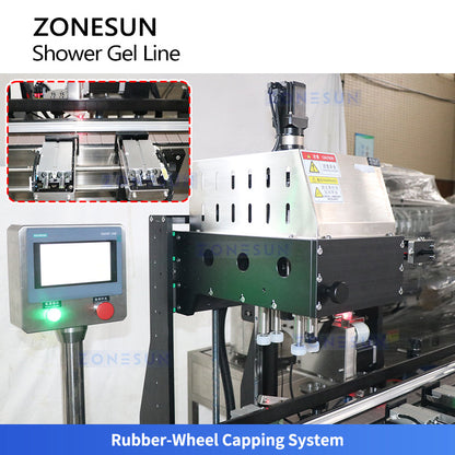 Shampoo bottling machine