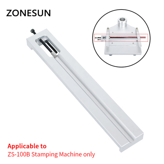 ZONESUN ZS-100B Pencil Holder Hot Foil Stamping Machine Accessory Spare Part Pencil Jig Fixture for Pencil Pen Logo Bronzing Embossing Printing Equipment