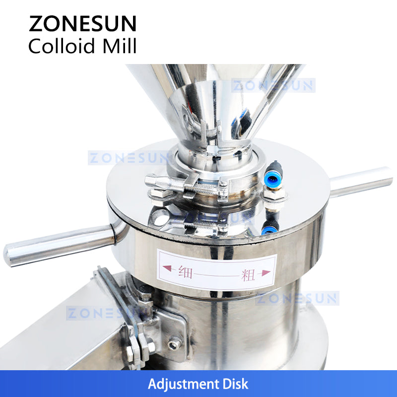 ZONESUN ZS-YM70 High-Capacity Peanut Butter Grinder & Homogenizer | 0.3–1T/H  ZONESUNPRO