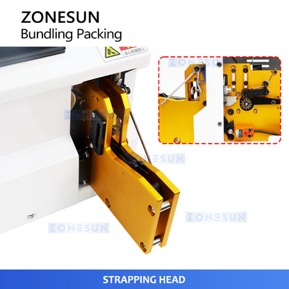 ZONESUN ZS-WTKZ3 Electric Wire Strapping Machine for USB Wire and Power Cord