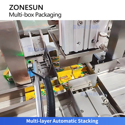 ZONESUN ZS-CSPM7 High-Speed Case Stacking & Carton Packing System  ZONESUNPRO