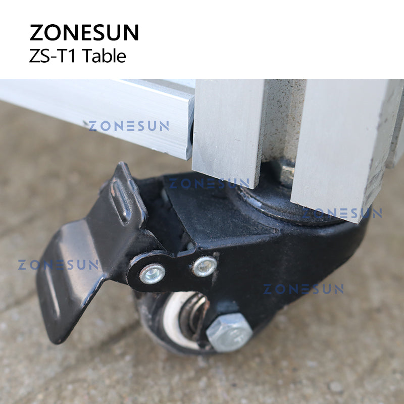 ZONESUN ZS-T1 Movable Table for Filling and Labeling Machines