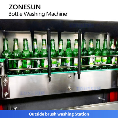 Automatic Glass Beverage Bottle Washing Machine
