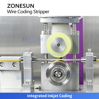 ZONESUN ZS-EW30 CNC Wire Cutting Stripping Machine with Automatic Inkjet Coding System