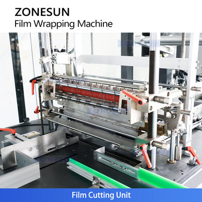 ZONESUN ZS-FPM1 Automatic Cellophane Wrapping Machine | 10–50 Packs/Min | Box Overwrapper  ZONESUNPRO