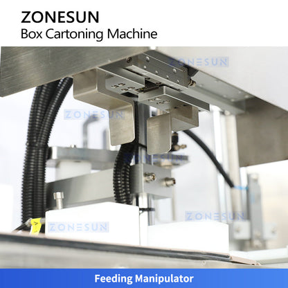 ZONESUN ZS-MSZH50L2 Automatic Vertical Cartoning Machine for Adapter Box Packing