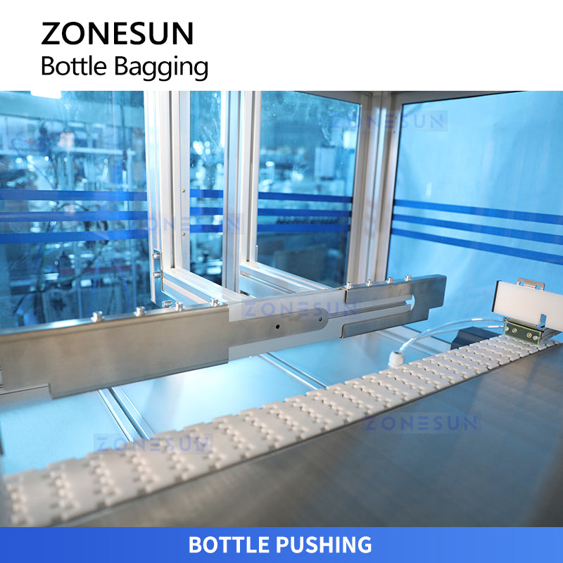 ZONESUN ZS-SPL20 Automatic Plastic Bottle Bagging Machine Plastic Container Packaging Machine