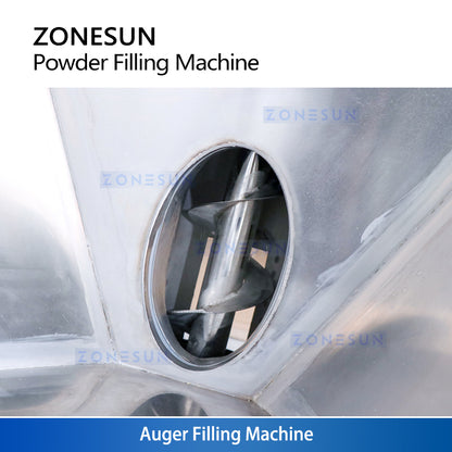 ZONESUN ZS-FM2A Automatic Powder Filling Machine With Feeder
