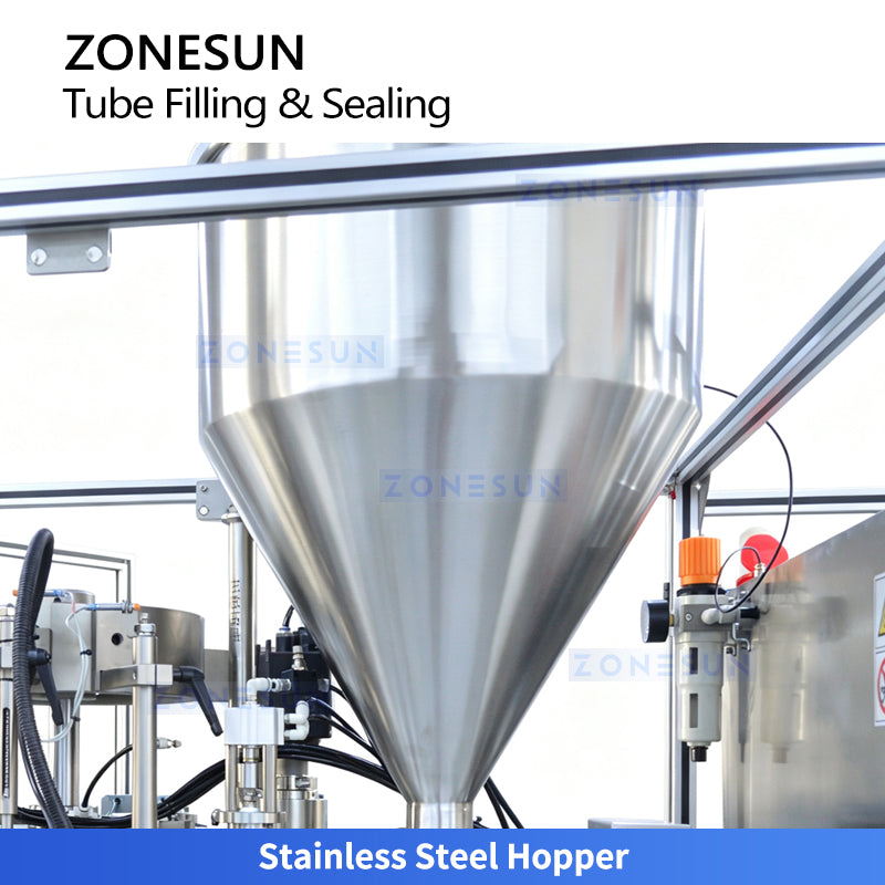 ZONESUN ZS-FS60A Cream Ointment Aluminum and Plastic Tube Filling Machine