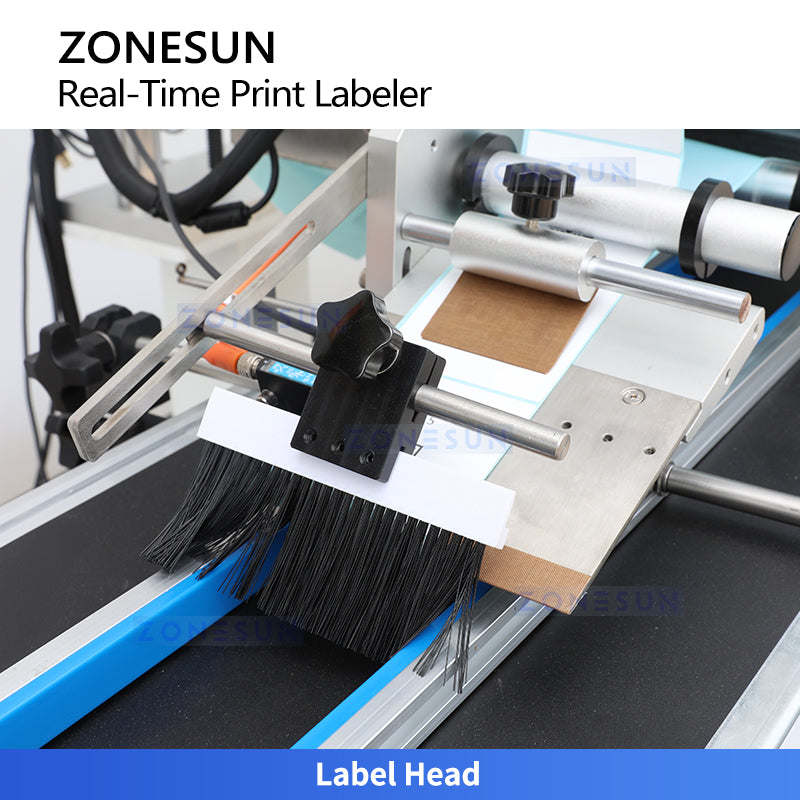 Barcode and QR Code Label Applicator