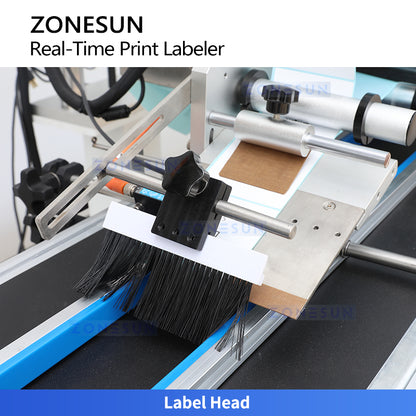 Barcode and QR Code Label Applicator