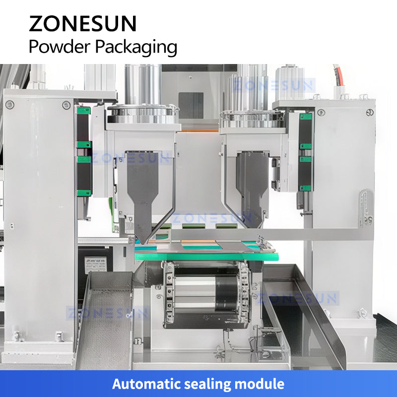 ZONESUN ZS-AFS160 Powder Stick Straw Pouch Machine - Auger Filling & Sealing Monoblock