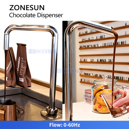 ZONESUN ZS-DJ500 Automatic Chocolate Sauce Dispensing Machine