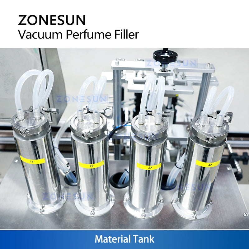 ZONESUN Vacuum Perfume Filling Machine