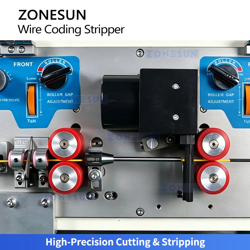 ZONESUN ZS-EW30 CNC Wire Cutting Stripping Machine with Automatic Inkjet Coding System