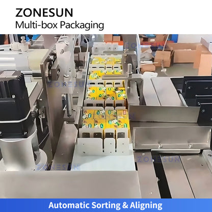ZONESUN ZS-CSPM7 High-Speed Case Stacking & Carton Packing System  ZONESUNPRO