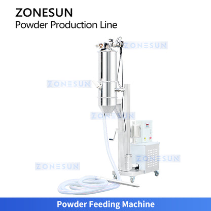 ZONESUN ZS-FAL320 Automatic Milk Powder Canning Line with Twin-Auger Filler Nitrogen Sealer