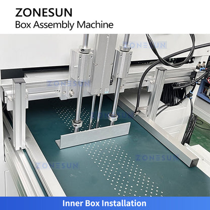 ZONESUN ZS-DHP450 Semi-Automatic Rigid Box Forming & Gluing Machine | Gift Box, Jewelry & Electronics Packaging  ZONESUNPRO