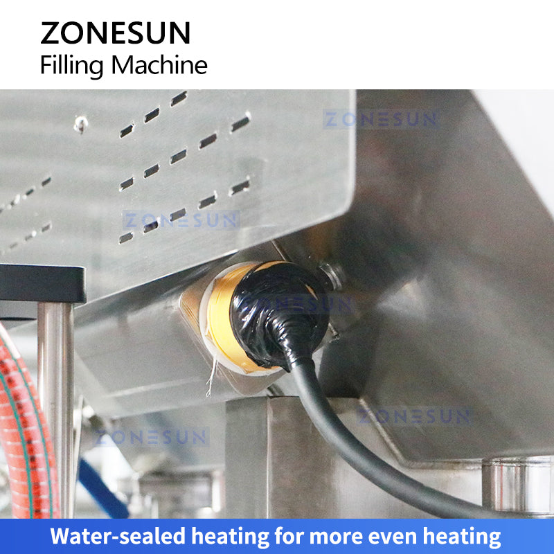 ZONESUN ZS-YT4T-4PH Sauce Honey Peanut Butter Piston Filling Equipment  ZONESUNPRO