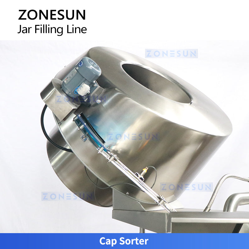 ZONESUN ZS-FAL180V9 Automatic Paste Production Line Twist-off Cap Bottle Packaging ZONESUN