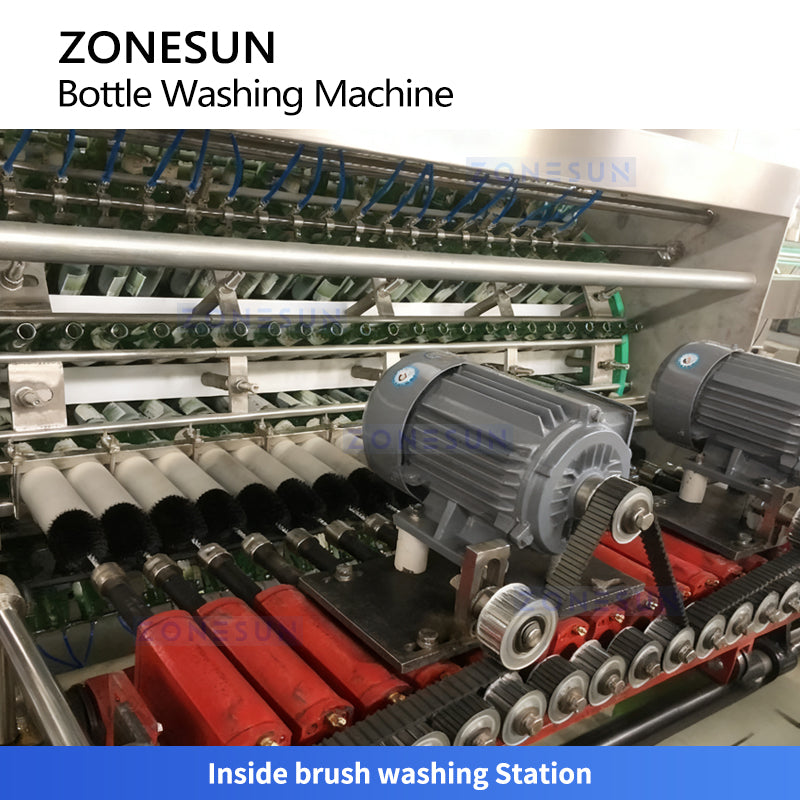 Automatic Glass Beverage Bottle Washing Machine