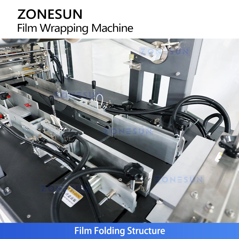 ZONESUN ZS-FPM1 Automatic Cellophane Wrapping Machine | 10–50 Packs/Min | Box Overwrapper  ZONESUNPRO