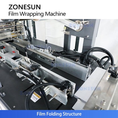 ZONESUN ZS-FPM1 Automatic Cellophane Wrapping Machine | 10–50 Packs/Min | Box Overwrapper  ZONESUNPRO