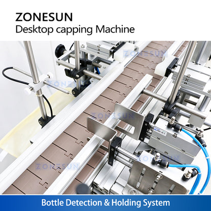 ZONESUN ZS-XG1870 18-70mm Pneumatic Desktop Automatic Capping Machine