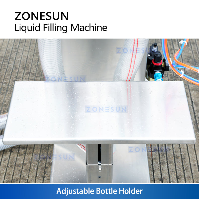 ZONESUN ZS-YTFS2 Pneumatic Standing 2 Nozzles Liquid Filling Machine