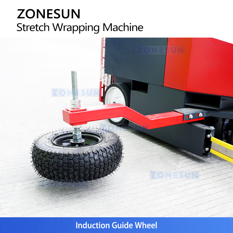 mobile pallet wrapping robot