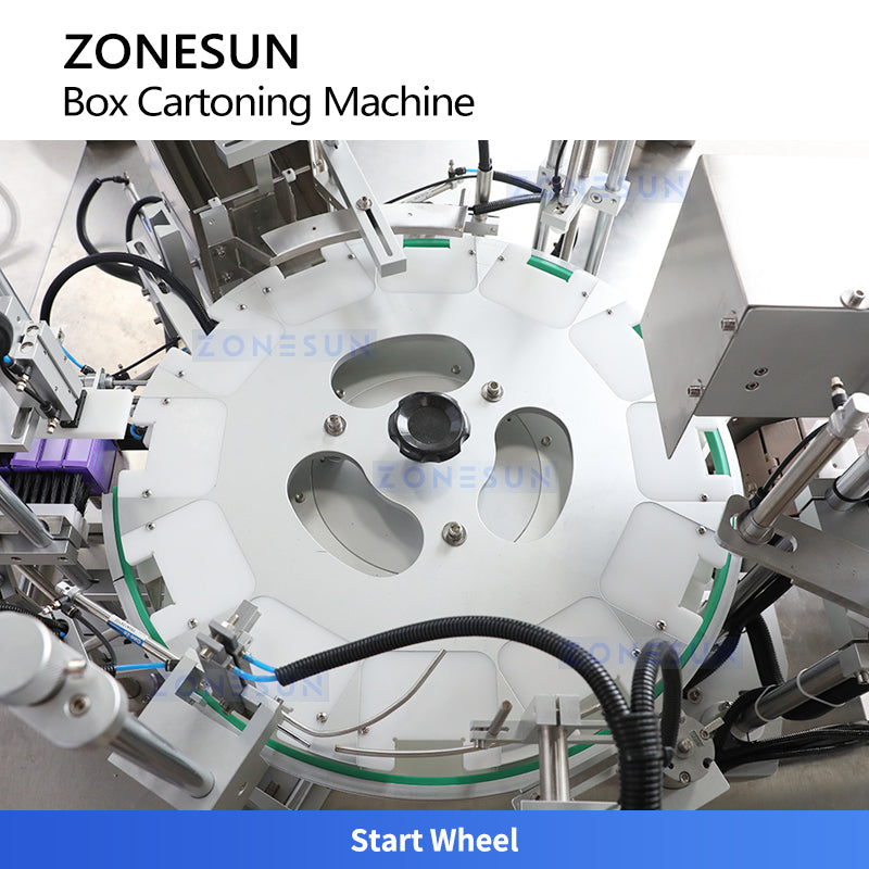 ZONESUN ZS-MSZH50L2 Automatic Vertical Cartoning Machine for Adapter Box Packing