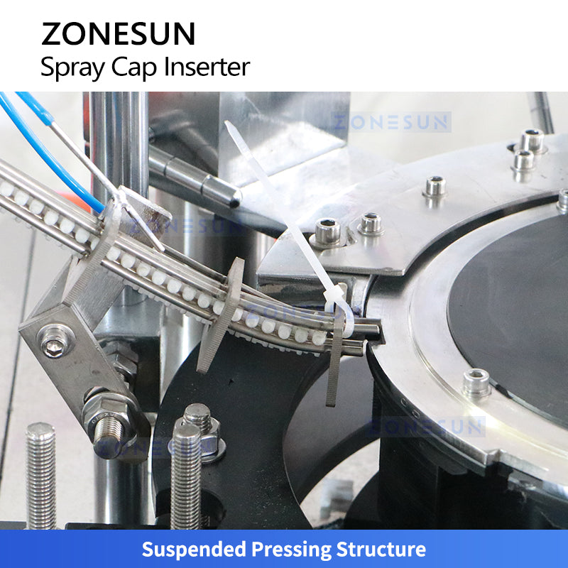 ZONESUN ZS-WIM05 Automatic Spray Nozzle Packaging Machine for Aerosol Cans