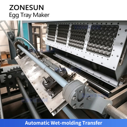 ZONESUN ZS-PT1000 Egg Tray Making Machine with Pulp Molding System
