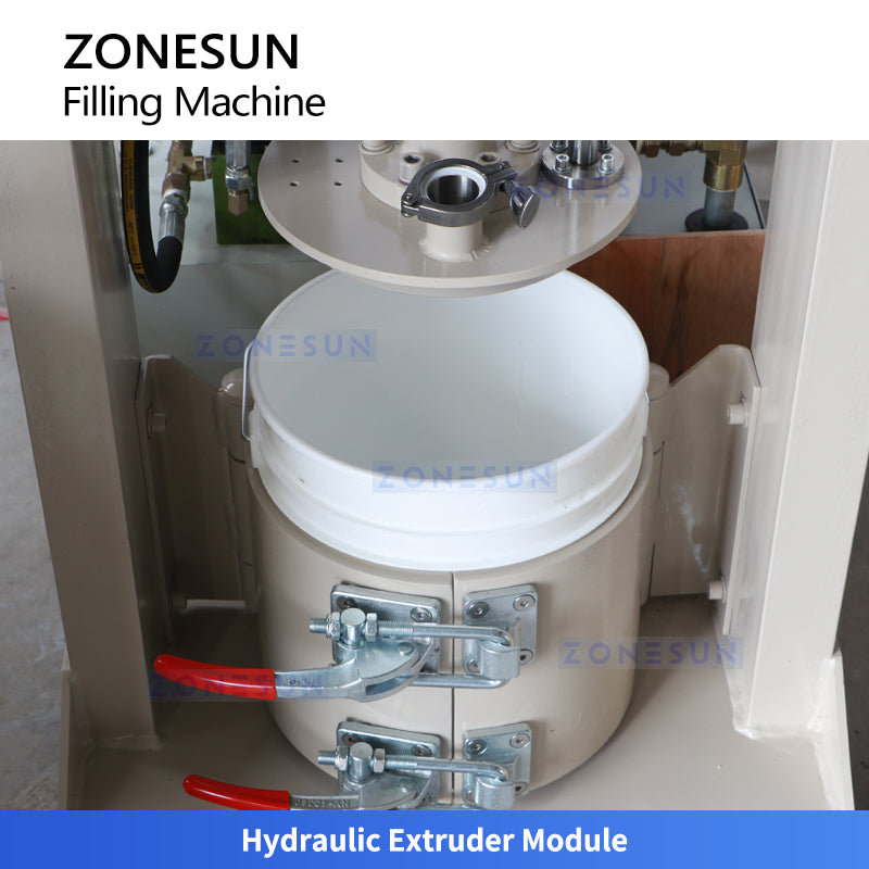ZONESUN ZS-VGPJ1 Pneumatic Hydraulic Press Thick Paste Filling Machine