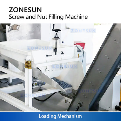 ZONESUN ZS-LSM15 Nut and Bolt Packing Machine Screw Granule Filling Machine