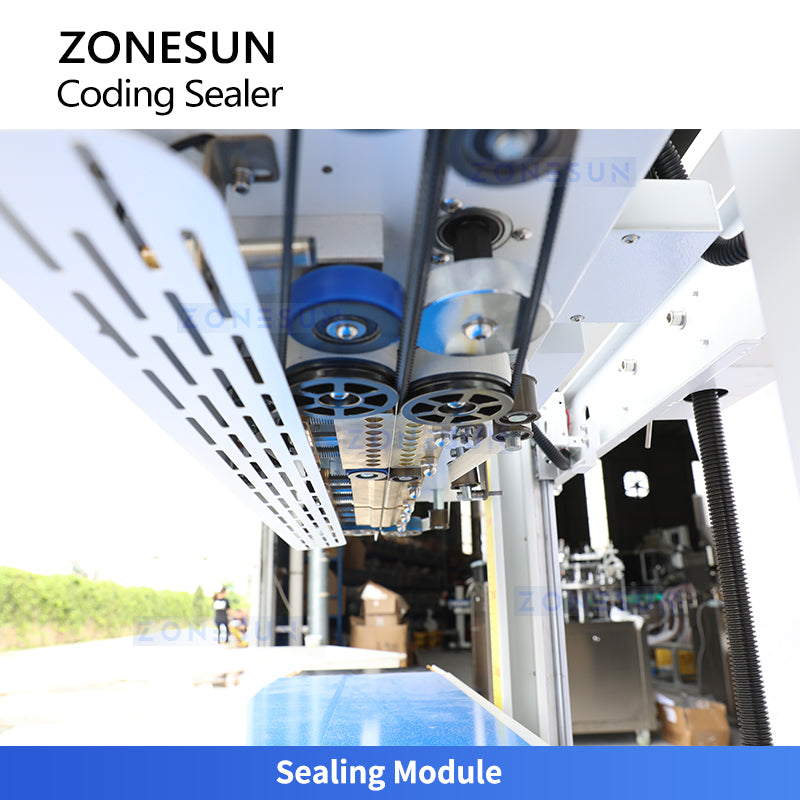 ZONESUN ZS-LWCSM2 Semi-Automatic Continuous Bag Sealer with Coding Function