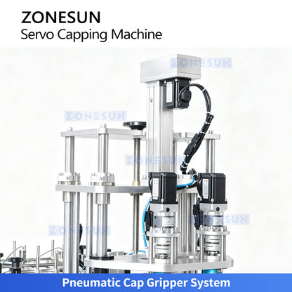 ZONESUN ZS-SVXG01 Automatic Servo Screw Capping Machine Double Heads Capper