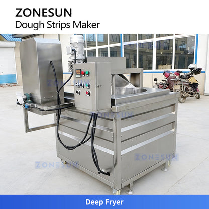 Snack food processing line