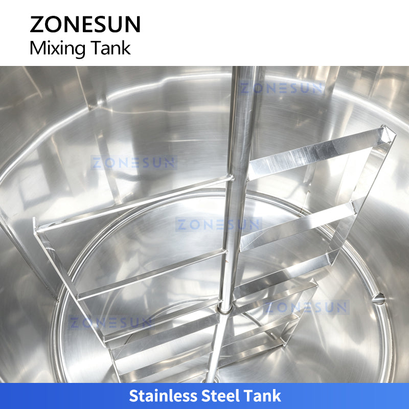 ZONESUN ZS-MB800L Mixing and Supply Tank for Liquid Filling Lines