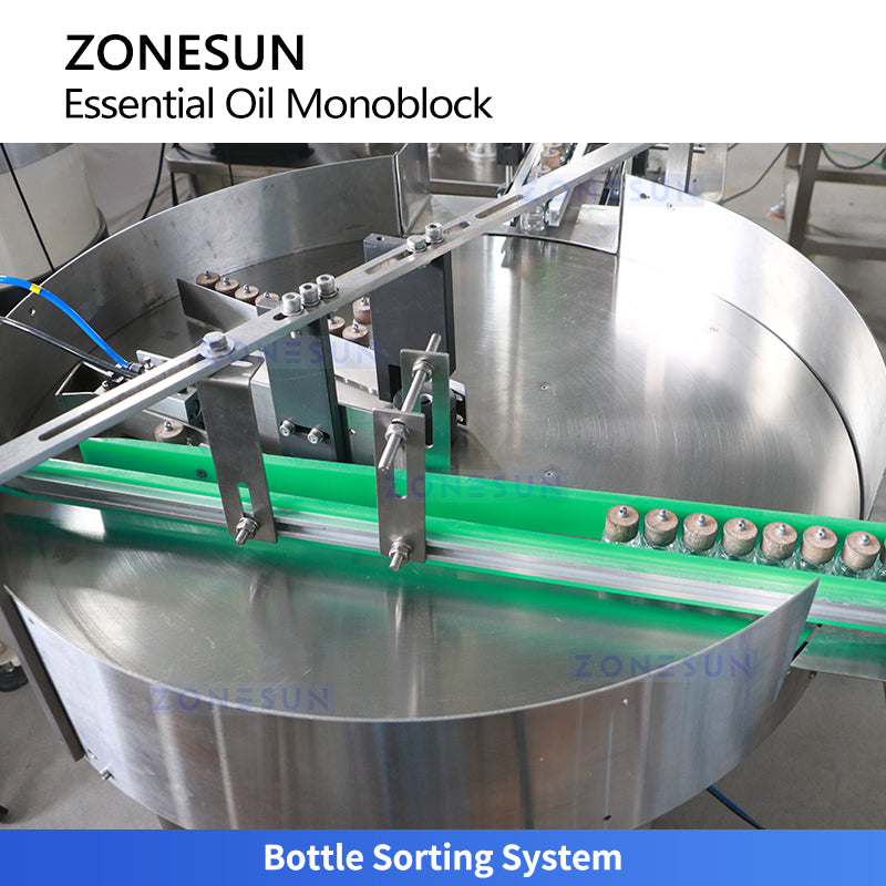ZONESUN ZS-AFC52 Automatic Essential Oil Filling & Capping Monoblock Machine  ZONESUNPRO