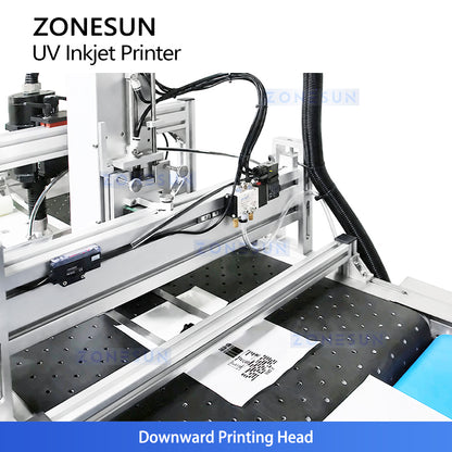 ZONESUN ZS-SUV1 UV Inkjet Coding Printer with Automatic Paging Machine
