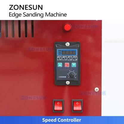 ZONESUN ZS-V05 Single-Wheel Leather Edge Sanding & Burnishing Machine | 100–3000 RPM | Ø100–120mm Wheel