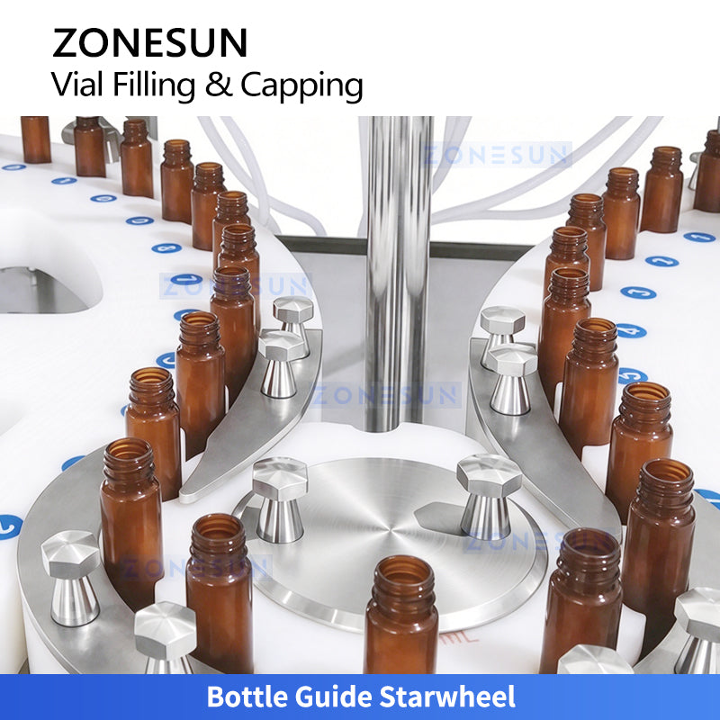 ZONESUN ZS-AFC39W Automatic Vial Rinsing Filling & Capping Machine