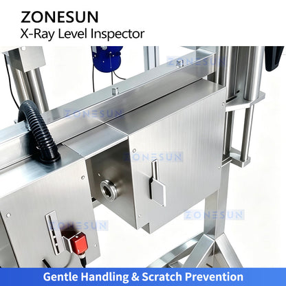 ZONESUN ZS-FA3012 Inline X-ray Fill Level and Cap Inspection Machine for Beverage Lines