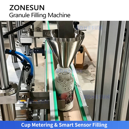 ZONESUN ZS-KIS900 Automatic Volumetric Filler for Grains, Nuts & Spices