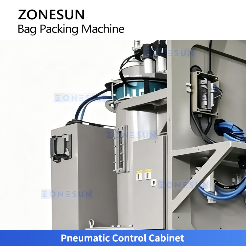 ZONESUN ZS-FSK5 Fully Automatic 15-50kg Cement Valve Bag Packing Machine Rotary Multi-Station Dry Mortar Putty Powder Bagging Machine