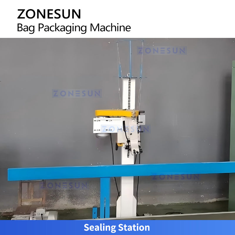 ZONESUN ZS-DCS50 Fully Automatic Large Bag Packing Machine | Weighing & Sealing System