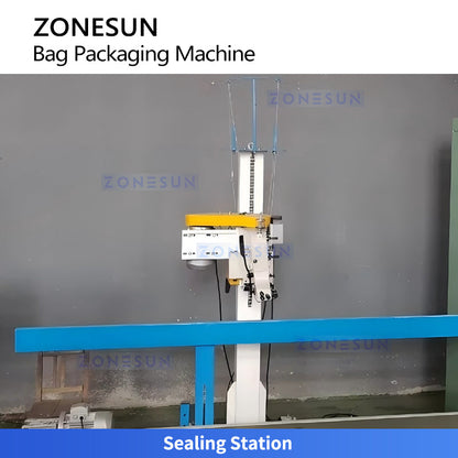 ZONESUN ZS-DCS50 Fully Automatic Large Bag Packing Machine | Weighing & Sealing System