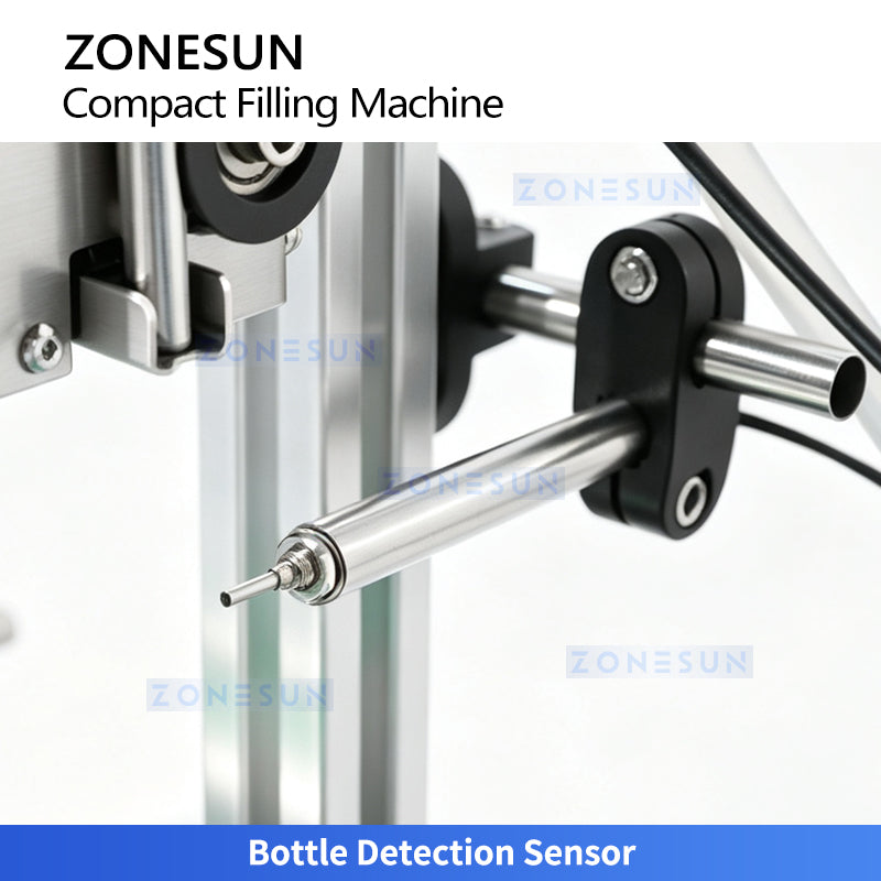ZONESUN ZS-MPYT600L Automatic Liquid Filler with Lifting Nozzle and Waterproof Conveyor